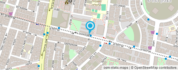 מפת הגעה אל דואר ישראל מפת הגעה אל דואר ישראל