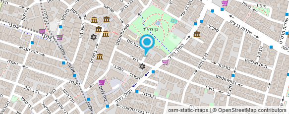 מפת הגעה אל סוכנות דואר