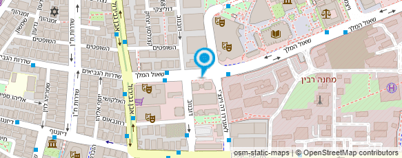 מפת הגעה אל דואר ישראל