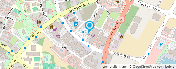 מפת הגעה אל תאטראות אילת