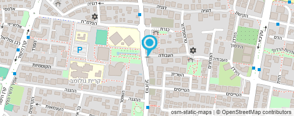 מפת הגעה אל הגן הסגלגל