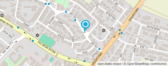 מפת הגעה אל הגן של קוטי מפת הגעה אל הגן של קוטי