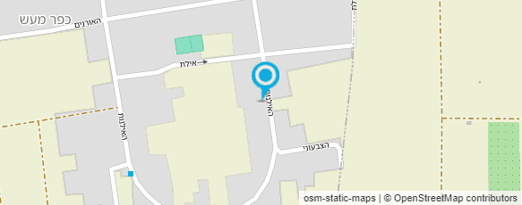 מפת הגעה אל כפר מעש