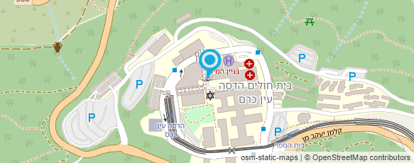 מפת הגעה אל פרופ' אלישר רון