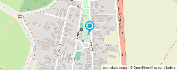 מפת הגעה אל בית חנניה