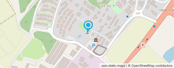 מפת הגעה אל בית אורן