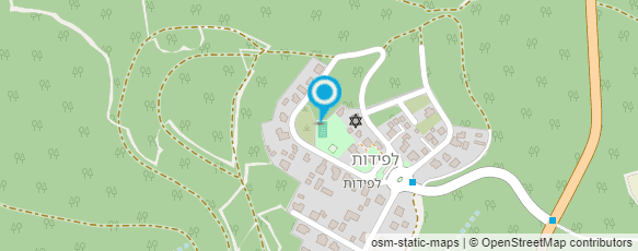 מפת הגעה אל לפידות מושב עובדים חקלאית בע"מ