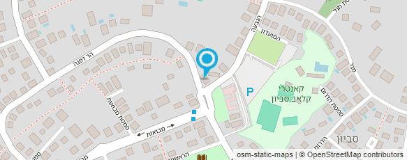 מפת הגעה אל מקליס הדסה