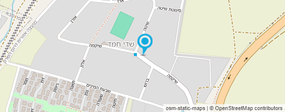 מפת הגעה אל שדי חמד