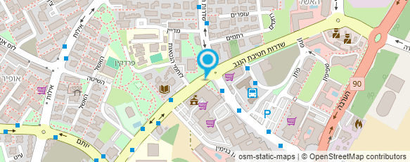 מפת הגעה אל שרות פסיכולוגי חינוכי