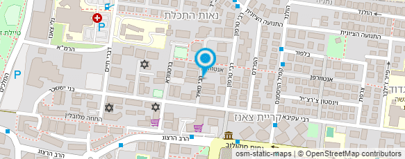 מפת הגעה אל סמינר למורות וגננות "בית חנה"