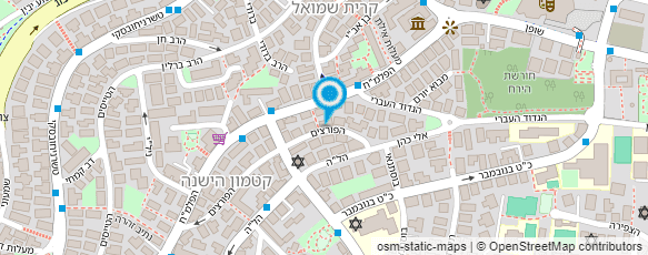 מפת הגעה אל מ.י.ד.ע. מוצרי אלומיניום