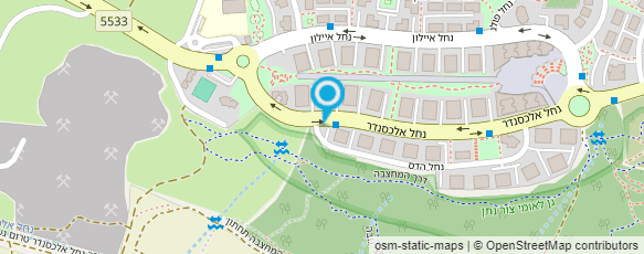 מפת הגעה אל המספרה של דקלה