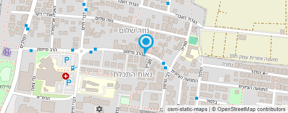 מפת הגעה אל מוניות אריק