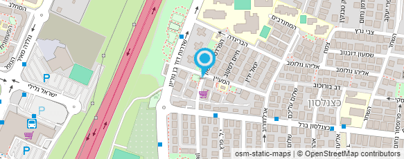 מפת הגעה אל מכבסת בלנקו