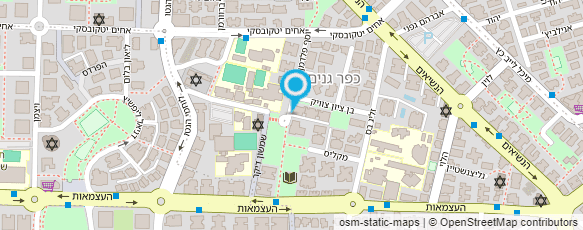 מפת הגעה אל ד"ר דבורה שטריך