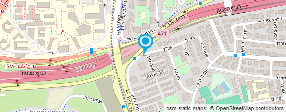 מפת הגעה אל לחן דפנה- עיצוב גרפי