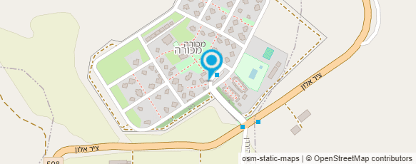 מפת הגעה אל אורן מזכרות