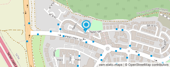 מפת הגעה אל מאורות עיצוב ופרסום