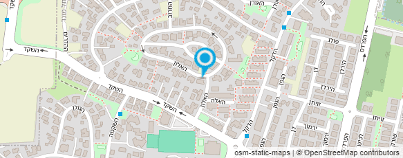 מפת הגעה אל כהן אהרון