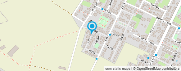 מפת הגעה אל הררי אביבה