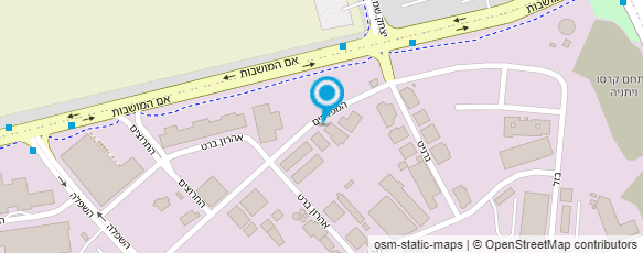 מפת הגעה אל יבכל יבוא מכשירי כתיבה