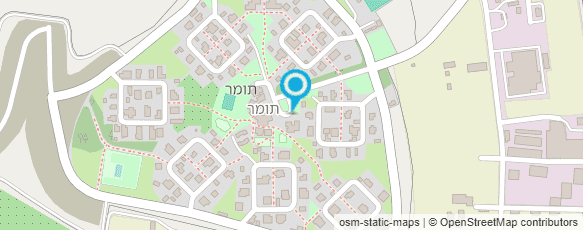 מפת הגעה אל תומר