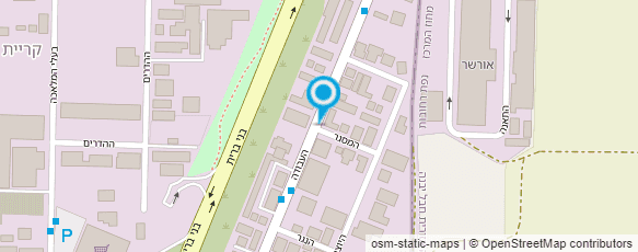 מפת הגעה אל שלטי אשדוד