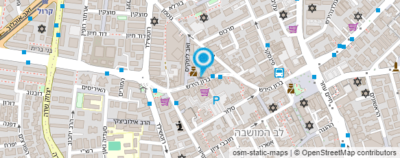 מפת הגעה אל גלידות עדן - חנות המפעל