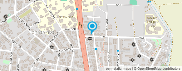 מפת הגעה אל חתוכה אמנון