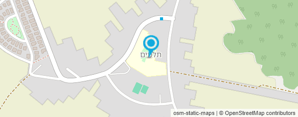 מפת הגעה אל תלמים