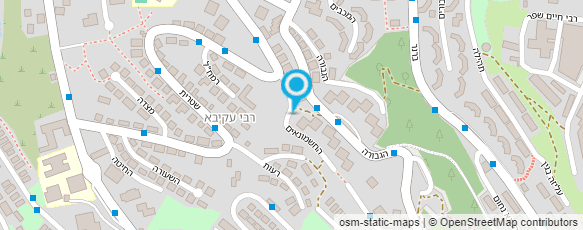 מפת הגעה אל יד שרה