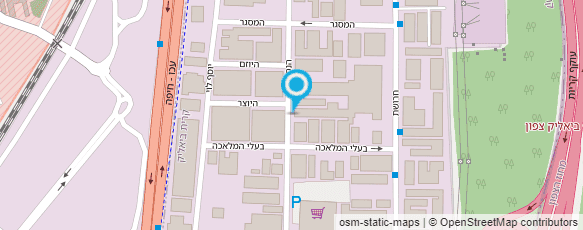 מפת הגעה אל סטיקלר גרף תעשיות דפוס בע"מ