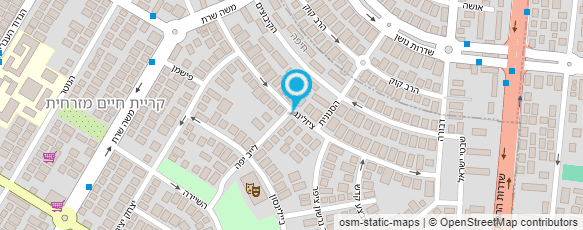 מפת הגעה אל הילה מיימון-אימון כושר