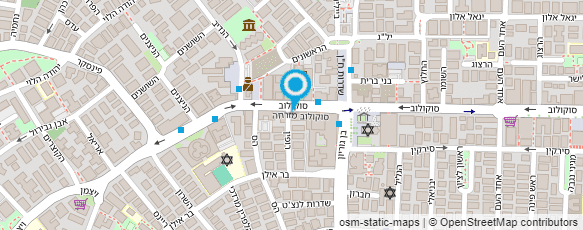 מפת הגעה אל מדיה סנטר