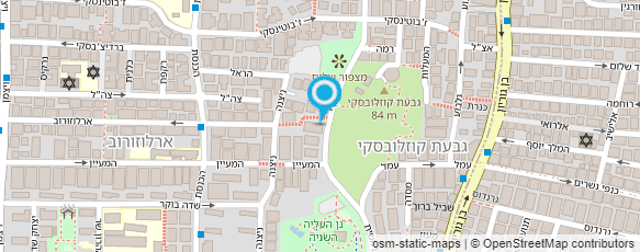 מפת הגעה אל עופר נעים