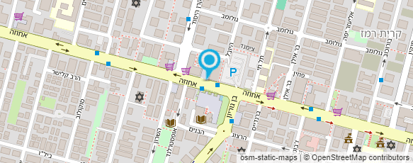 מפת הגעה אל גליק