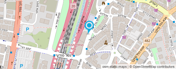 מפת הגעה אל עו"ד אסנת ברוש