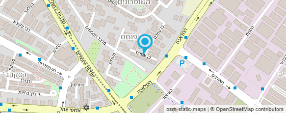 מפת הגעה אל צדקה יוסף