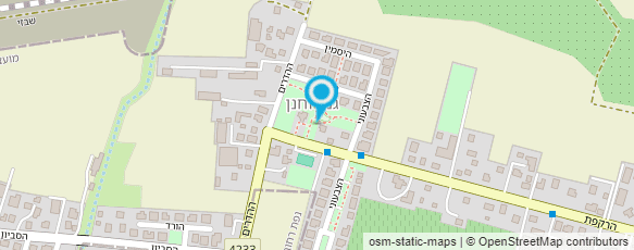 מפת הגעה אל גני יוחנן