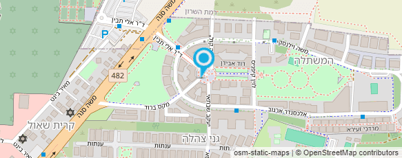 מפת הגעה אל כץ קפלן