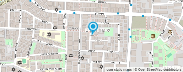 מפת הגעה אל טיולי מועצת פועלי בת-ים