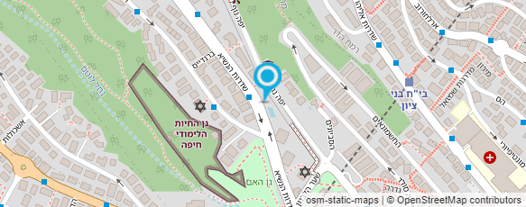 מפת הגעה אל כרמל אחוזה טקסי בע"מ