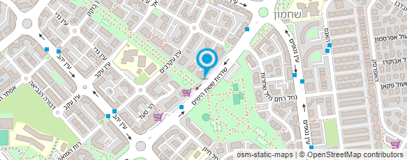 מפת הגעה אל בית הספר "עציון גבר" ללימודי הסביבה