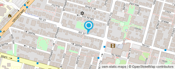 מפת הגעה אל ד"ר גרינבאום אייל