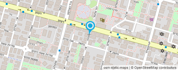 מפת הגעה אל כל בו רוני