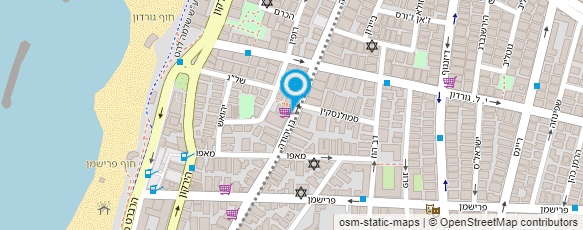 מפת הגעה אל תיקוני תפירה חנה