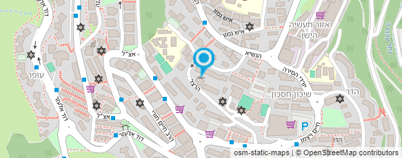 מפת הגעה אל משה רובנשטיין