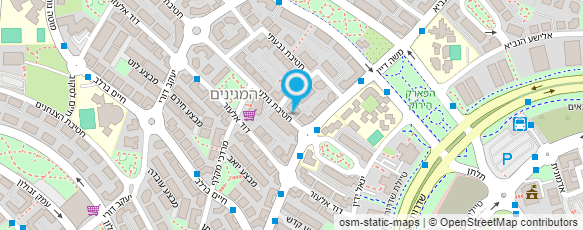 מפת הגעה אל יד שרה