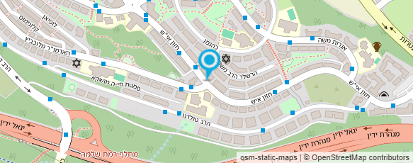 מפת הגעה אל יד שרה